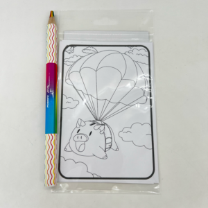 Páginas de colorir - Caminho do Cofrinho